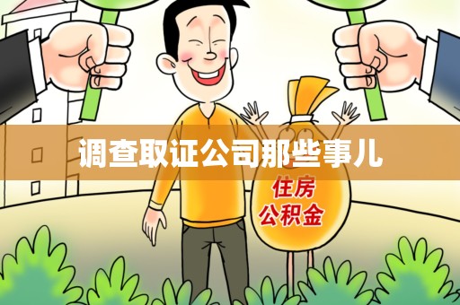 南京调查取证公司那些事儿